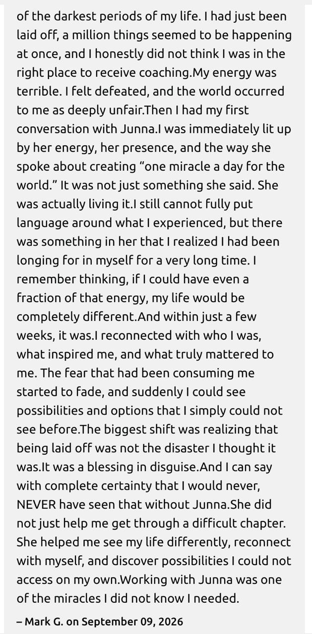Testimonial Screenshot